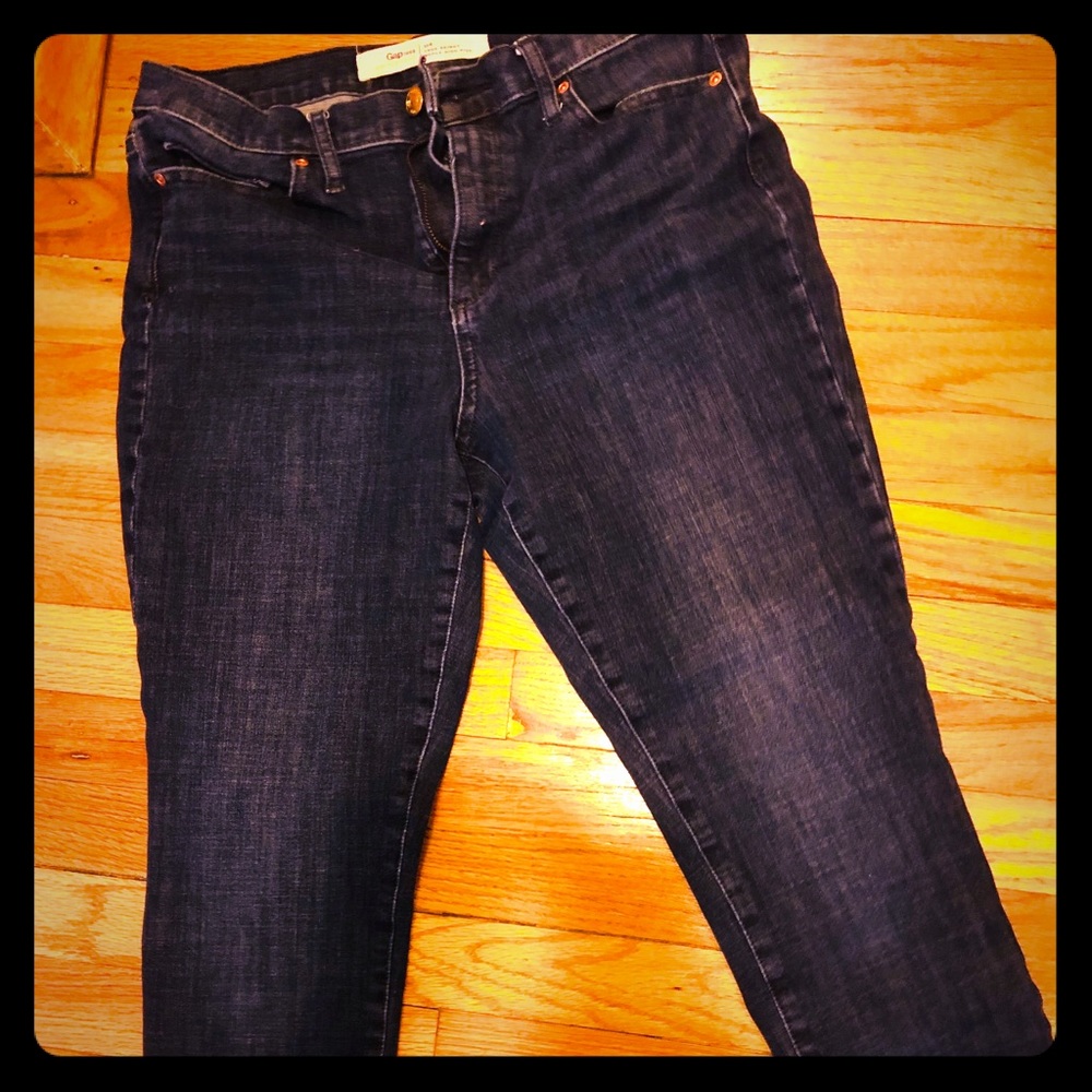 High waisted skinny jean